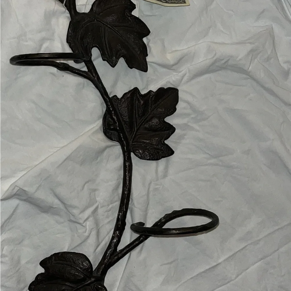Decorative Cast Iron Leaf Wall Hook